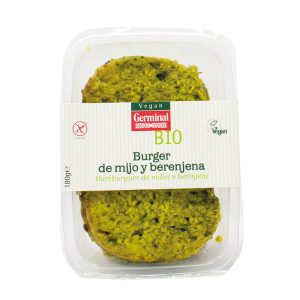 Hamburguesa Vegetal Mijo-Berenjena BIO, 180g